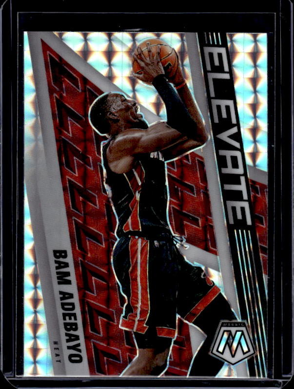 2021-22 Panini Mosaic #7 Bam Adebayo Elevate Mosaic