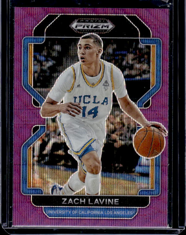2022 Panini Prizm Draft Picks #48 Zach LaVine Purple Wave