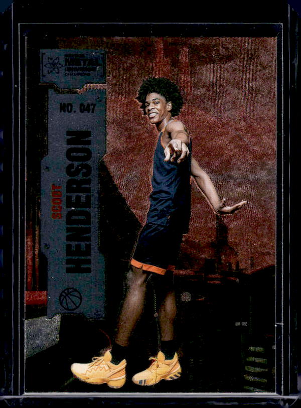 2022 SkyBox Metal Universe Champions #047 Scoot Henderson