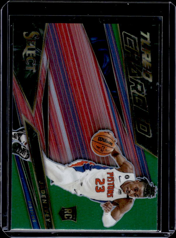 2022-23 Panini Select #2 Jaden Ivey Turbocharged Green Prizms