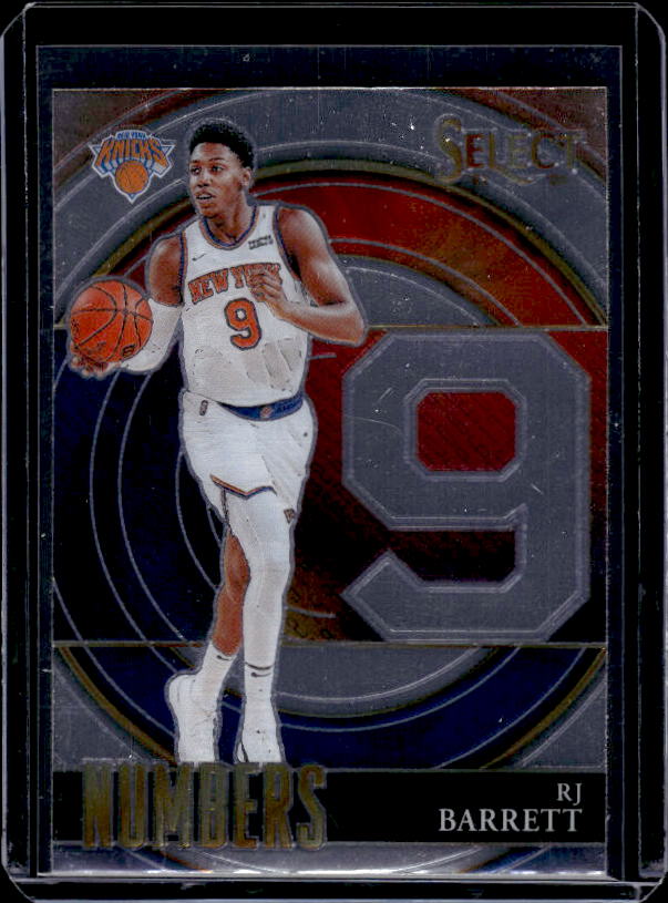 2021-22 Panini Select #13 RJ Barrett Select Numbers