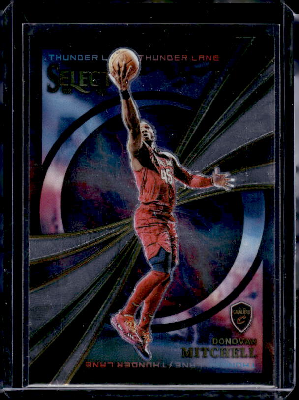 2022-23 Panini Select #8 Donovan Mitchell Thunder Lane