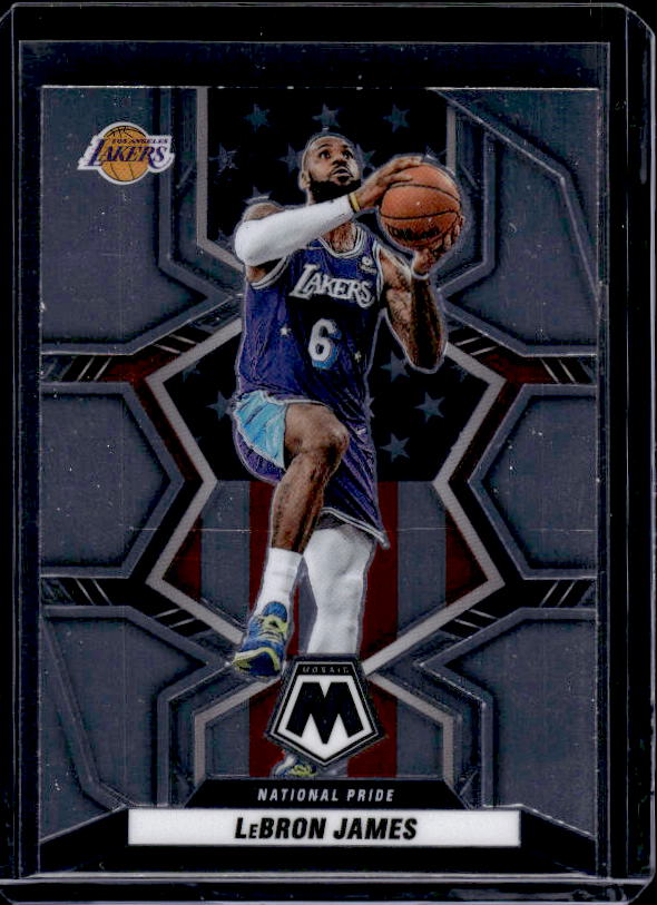 2021-22 Panini Mosaic #246 LeBron James
