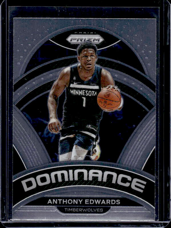 2022-23 Panini Prizm #17 Anthony Edwards Dominance
