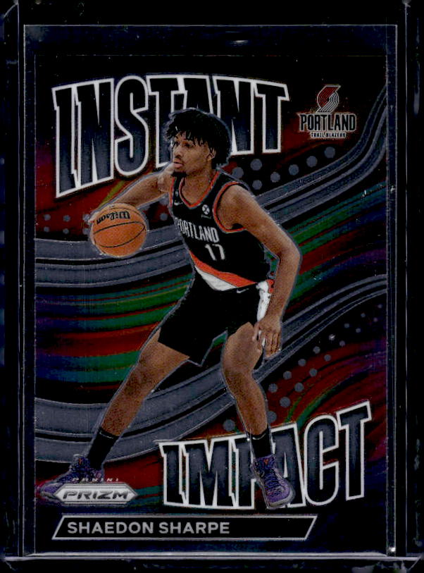 2022-23 Panini Prizm #14 Shaedon Sharpe Instant Impact