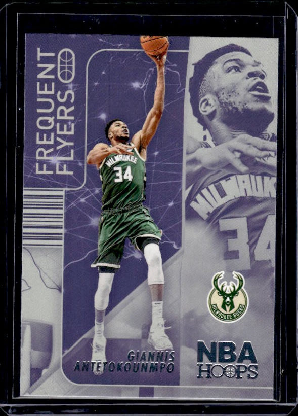 2022-23 Hoops #4 Giannis Antetokounmpo Frequent Flyers