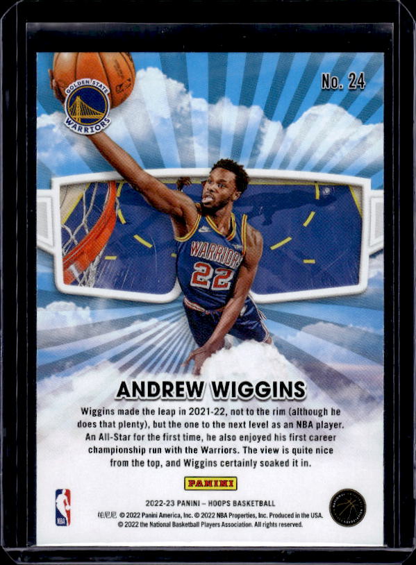 2022-23 Hoops Winter #24 Andrew Wiggins Skyview