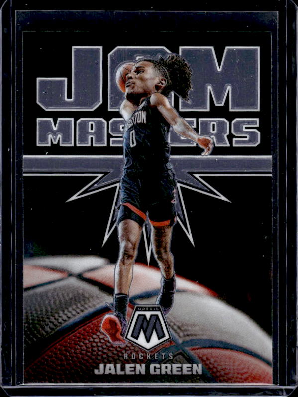 2021-22 Panini Mosaic #11 Jalen Green Jam Masters