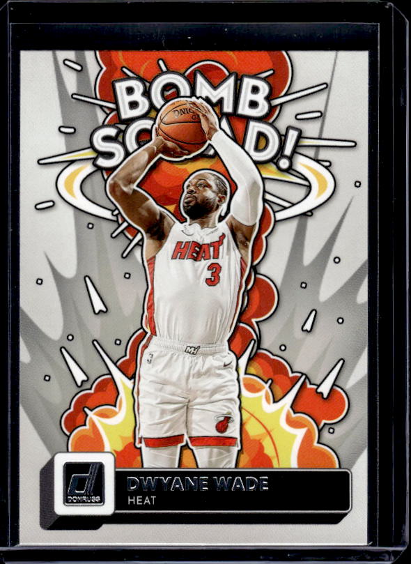 2022-23 Donruss #17 Dwyane Wade Bomb Squad