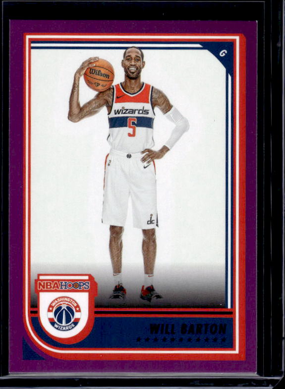 2022-23 Hoops #188 Will Barton Purple