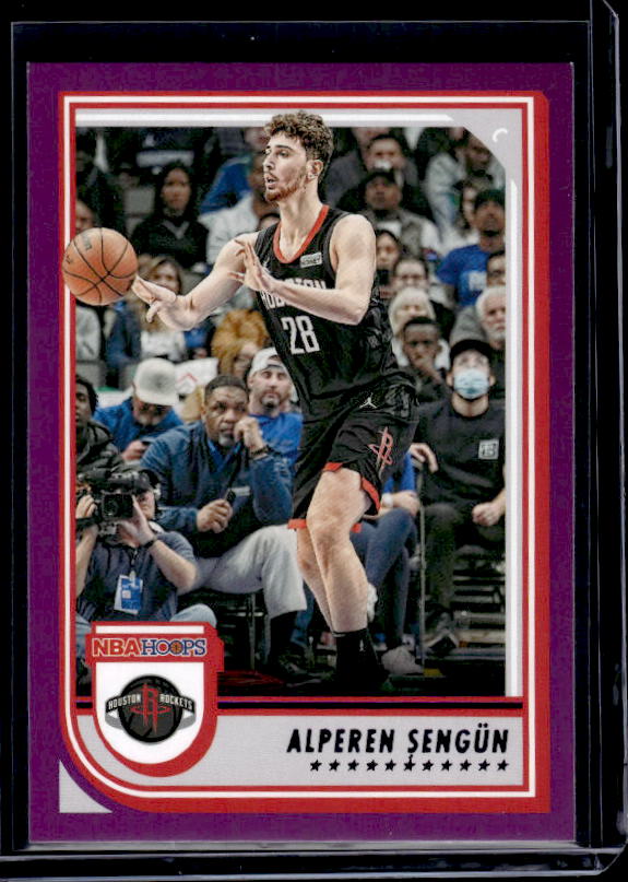 2022-23 Hoops #131 Alperen Sengun Purple
