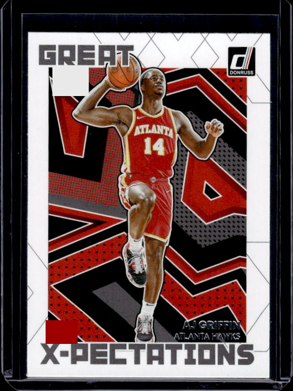 2022-23 Donruss #14 AJ Griffin Great X-Pectations