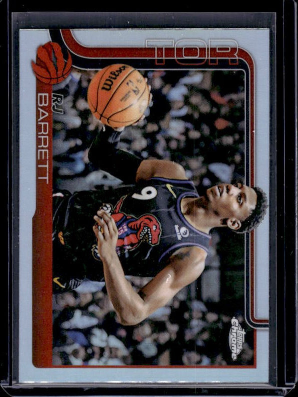 2025-26 Topps Chrome #225 RJ Barrett Refractor