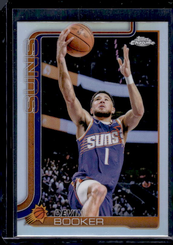 2025-26 Topps Chrome #195 Devin Booker Refractor
