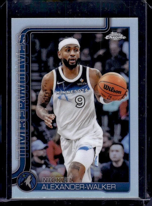 2025-26 Topps Chrome #193 Nickeil Alexander-Walker Refractor