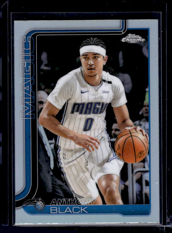 2025-26 Topps Chrome #103 Anthony Black Refractor