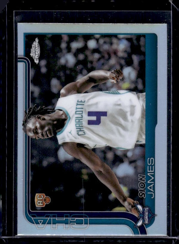 2025-26 Topps Chrome #283 Sion James Refractor