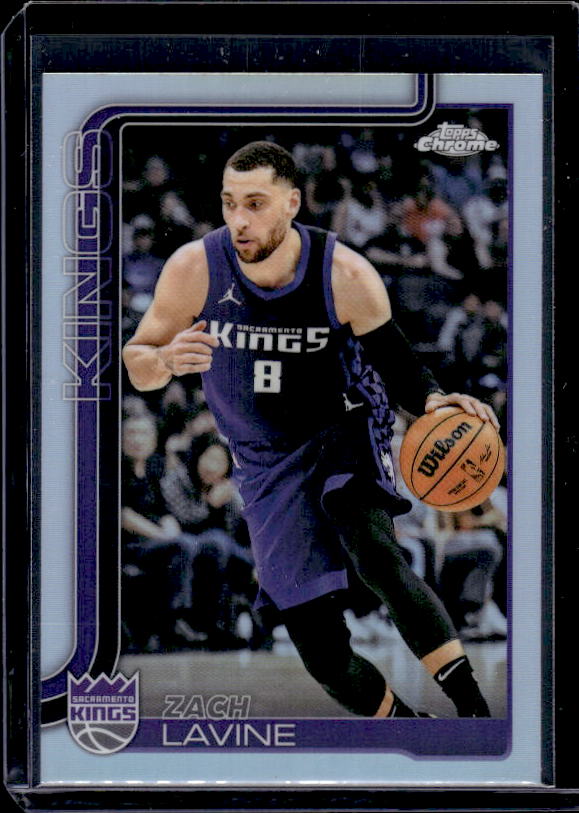 2025-26 Topps Chrome #232 Zach LaVine Refractor