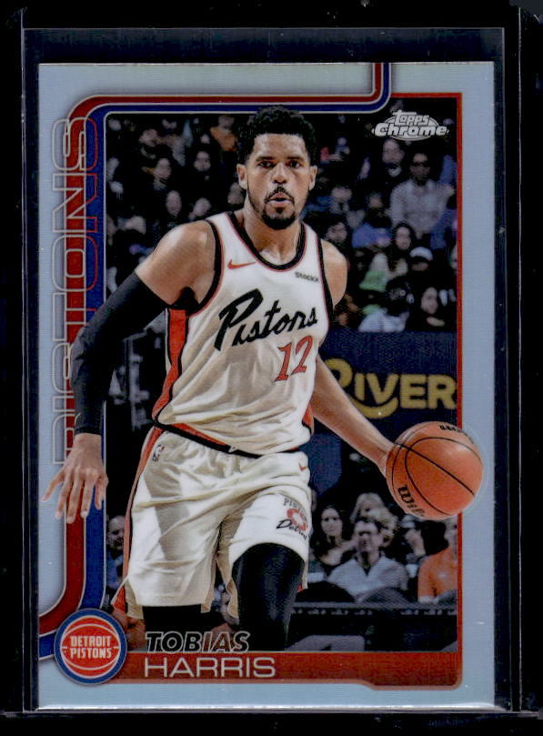 2025-26 Topps Chrome #6 Tobias Harris Refractor
