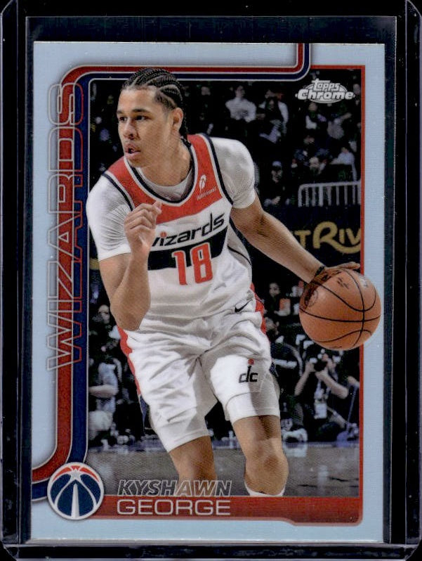 2025-26 Topps Chrome #237 Kyshawn George Refractor