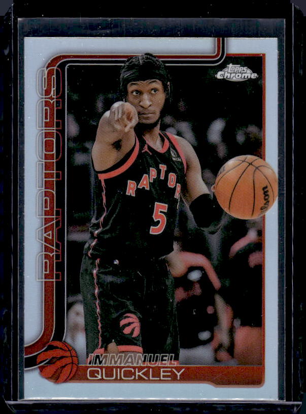 2025-26 Topps Chrome #212 Immanuel Quickley Refractor