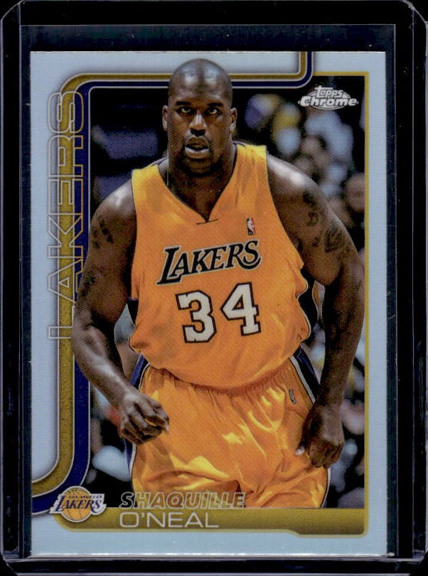 2025-26 Topps Chrome #242 Shaquille O'Neal Refractor