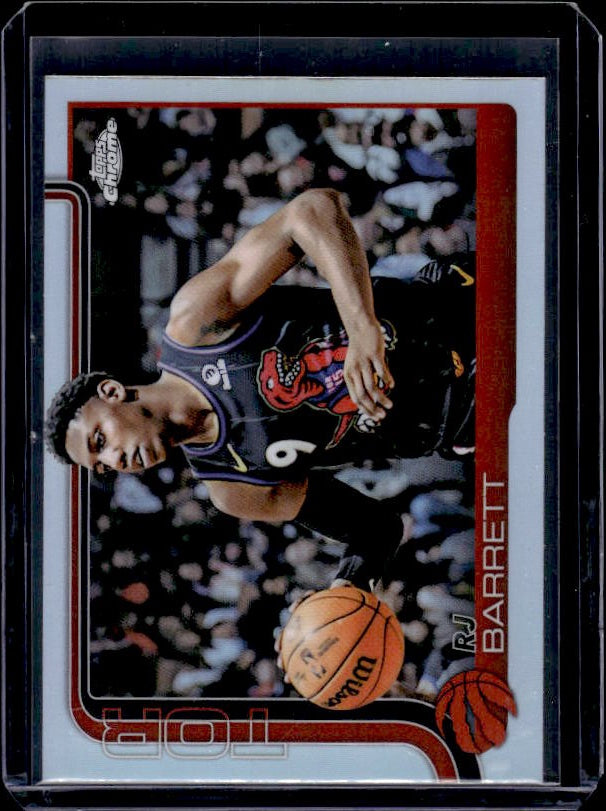 2025-26 Topps Chrome #225 RJ Barrett Refractor