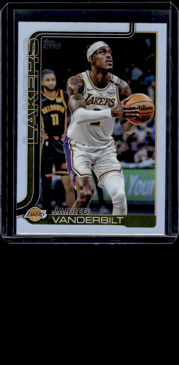 2025-26 Topps #155 Jarred Vanderbilt Rainbow Foilboard