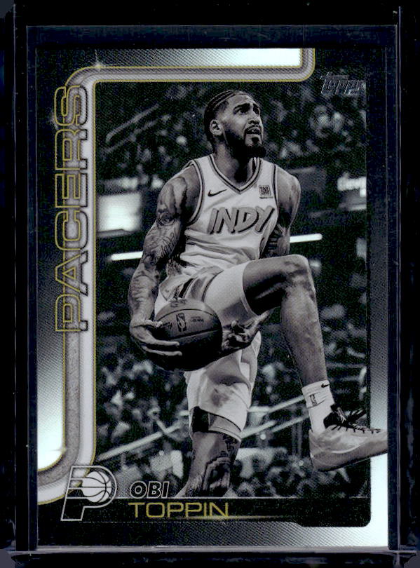 2025-26 Topps #51 Obi Toppin Blackout