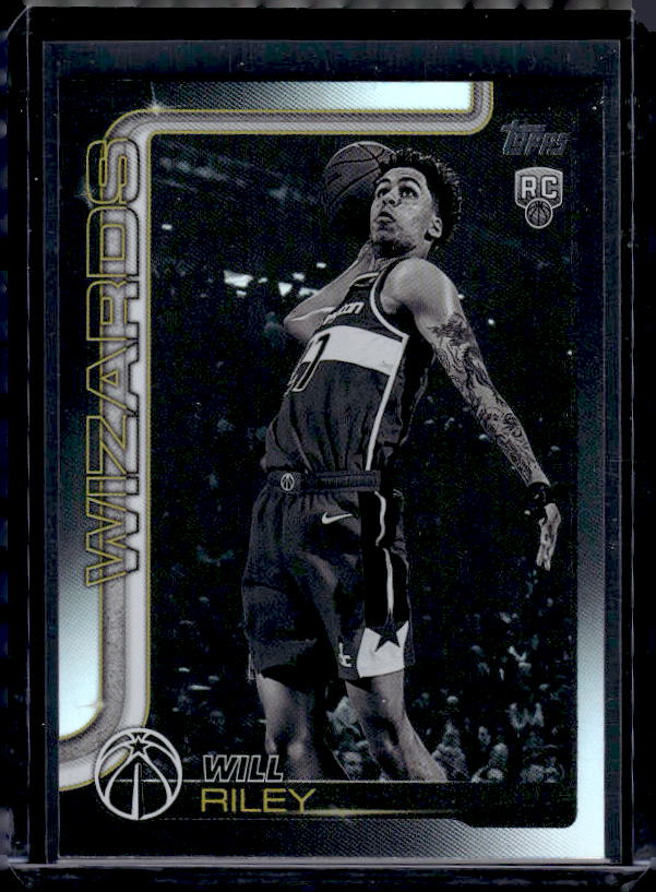 2025-26 Topps #221 Will Riley Blackout