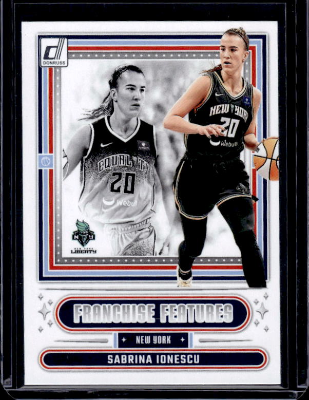 2025 Donruss WNBA #6 Sabrina Ionescu Franchise Features