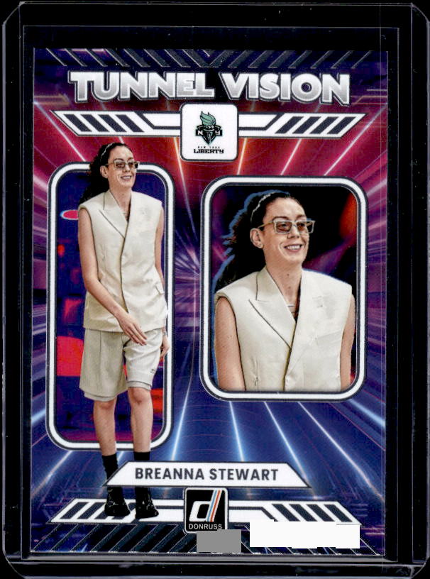 2025 Donruss WNBA #6 Breanna Stewart Tunnel Vision
