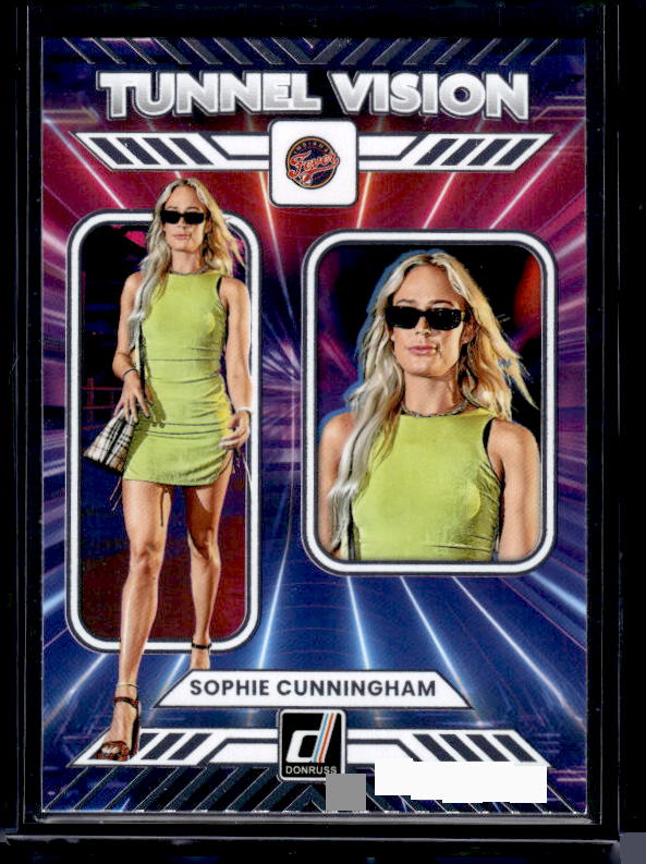 2025 Donruss WNBA #2 Sophie Cunningham Tunnel Vision