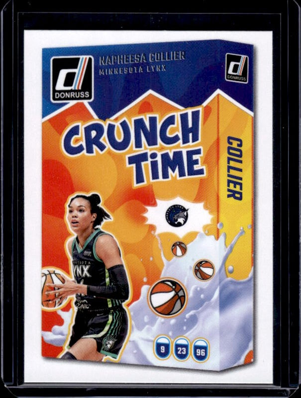 2025 Donruss WNBA #18 Napheesa Collier Crunch Time