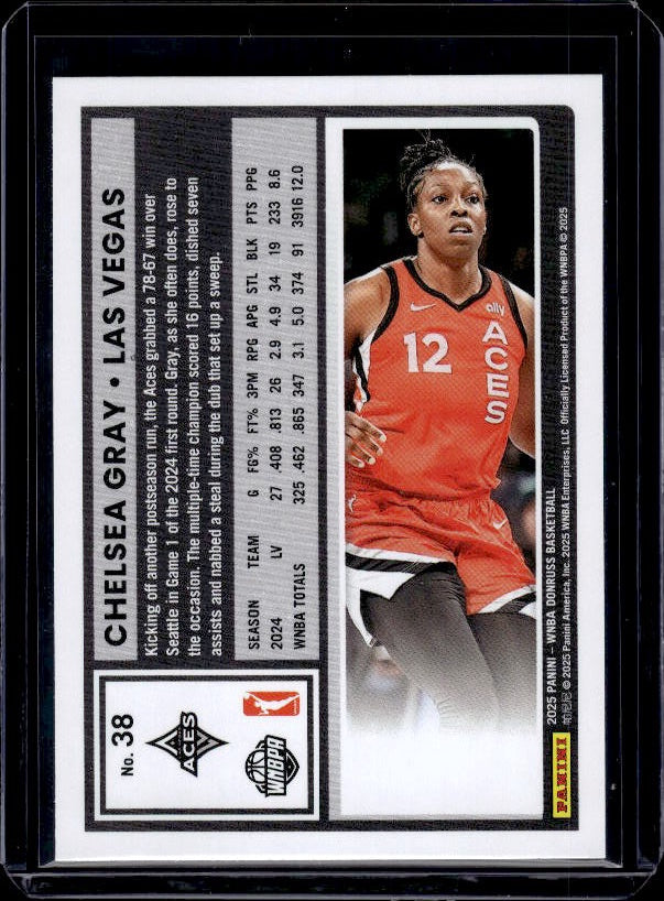 2025 Donruss WNBA #38 Chelsea Gray Holo