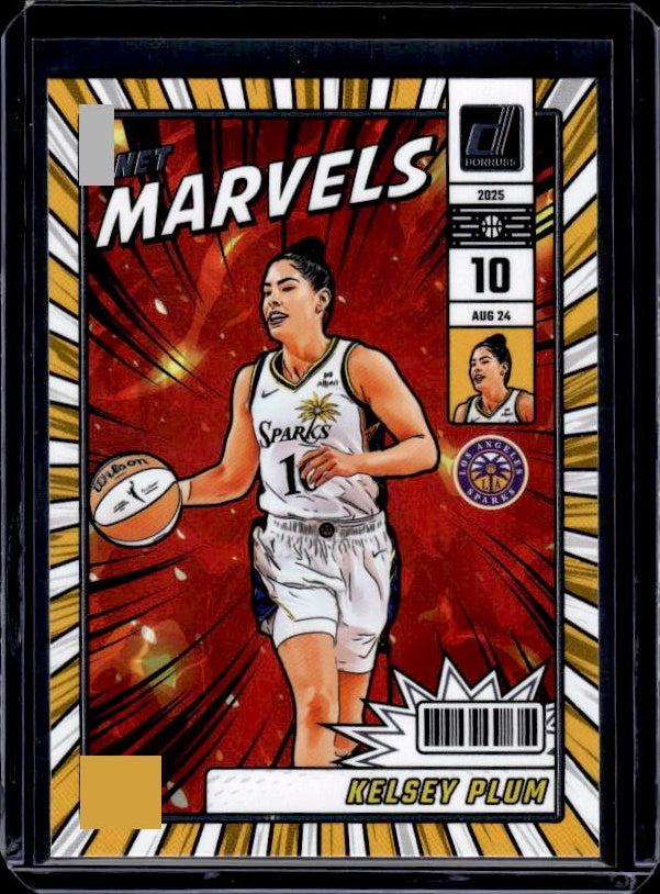 2025 Donruss WNBA #3 Kelsey Plum Net Marvels