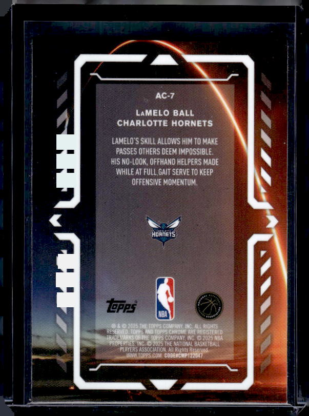 2025-26 Topps Chrome #AC-7 LaMelo Ball Activators