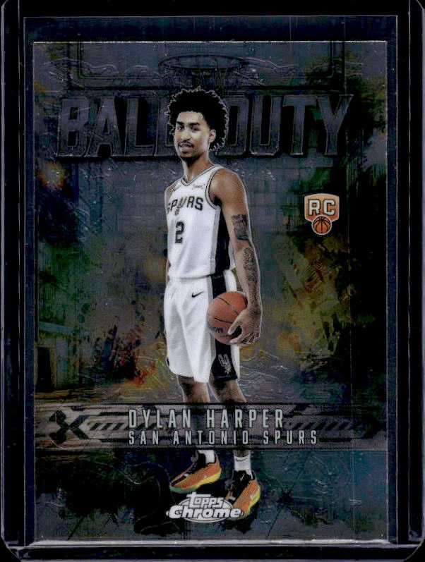 2025-26 Topps Chrome #BD-22 Dylan Harper Ball of Duty