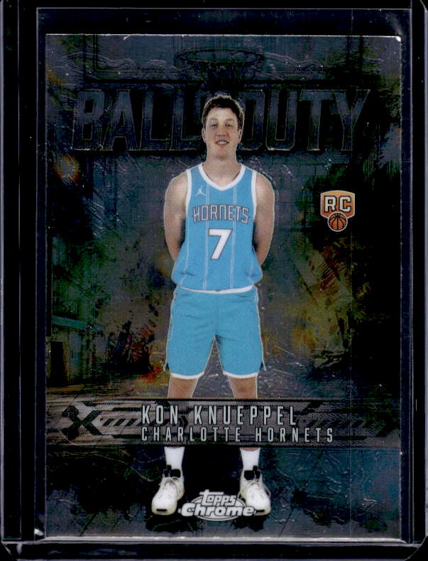 2025-26 Topps Chrome #BD-23 Kon Knueppel Ball of Duty