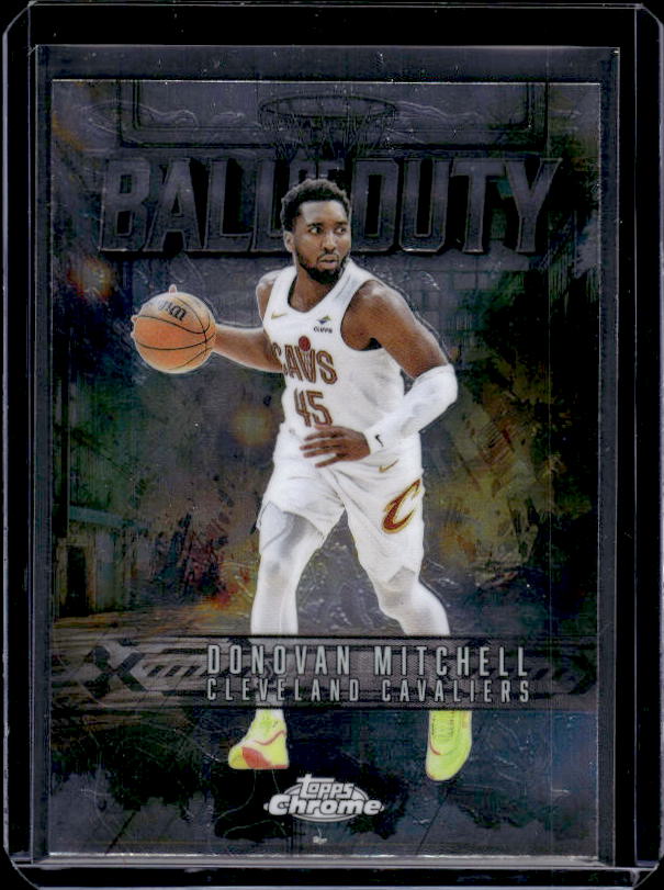 2025-26 Topps Chrome #BD-7 Donovan Mitchell Ball of Duty