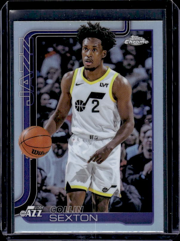 2025-26 Topps Chrome #210 Collin Sexton Refractor