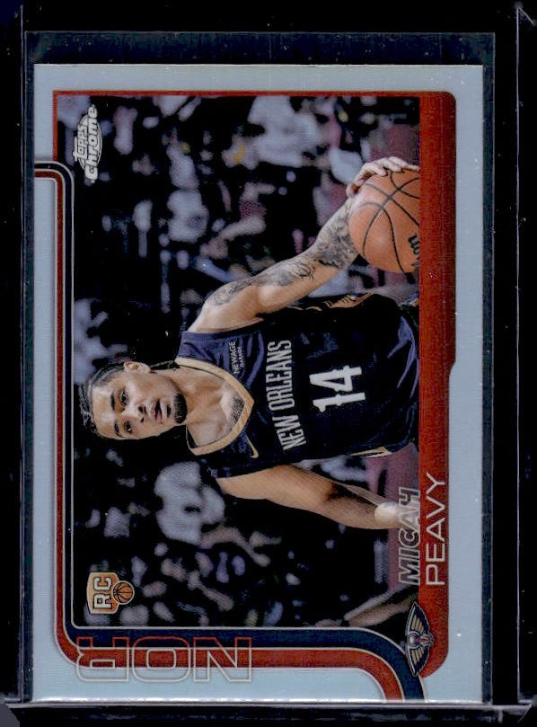 2025-26 Topps Chrome #291 Micah Peavy Refractor