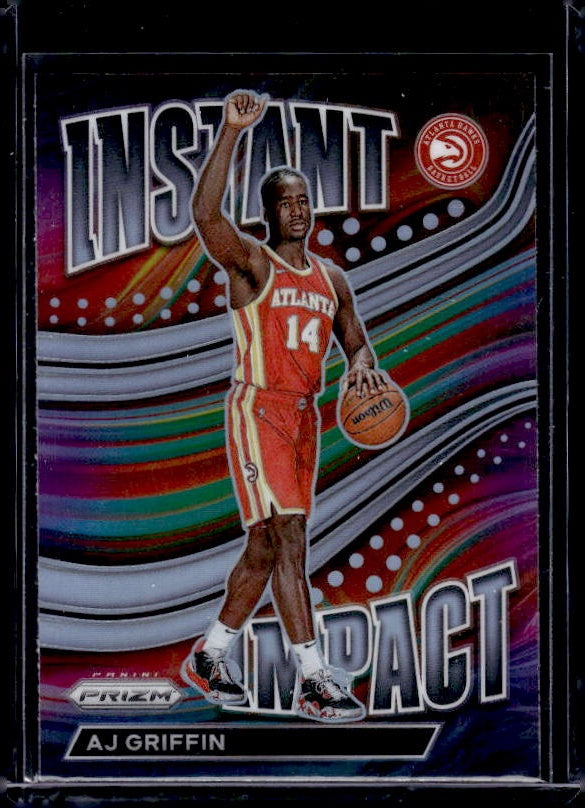 2022-23 Panini Prizm #5 AJ Griffin Instant Impact