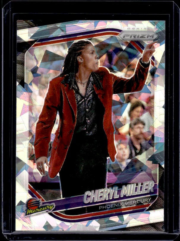 2025 Panini Prizm WNBA #134 Cheryl Miller Ice Prizms