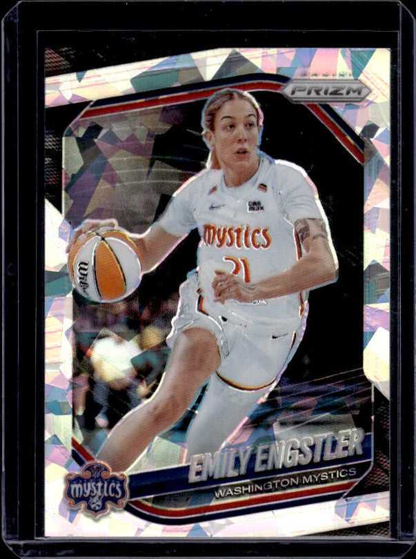 2025 Panini Prizm WNBA #84 Emily Engstler Ice Prizms