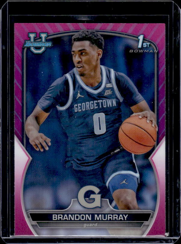 2022-23 Bowman University Chrome #40 Brandon Murray Pink