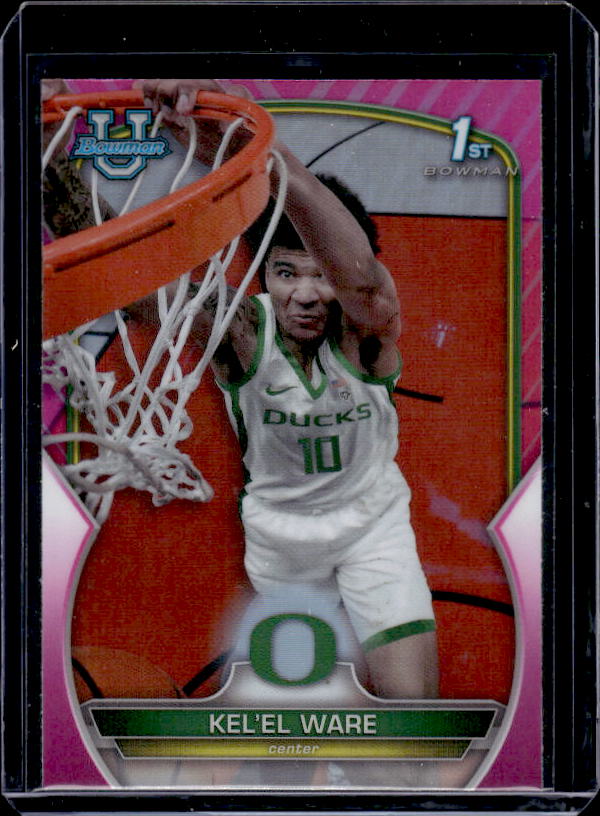2022-23 Bowman University Chrome #68 Kel'el Ware Purple #/399