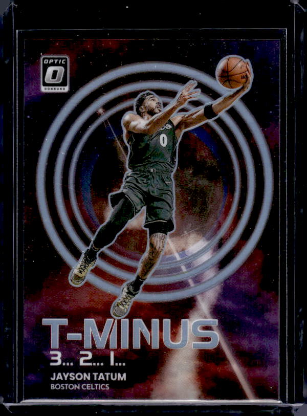 2022-23 Donruss Optic #4 Jayson Tatum T-Minus 3...2...1... Holo