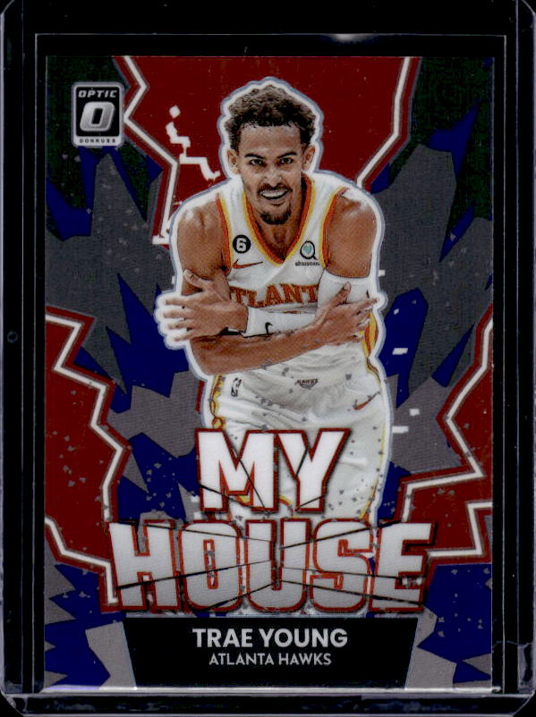 2022-23 Donruss Optic #7 Trae Young My House Purple