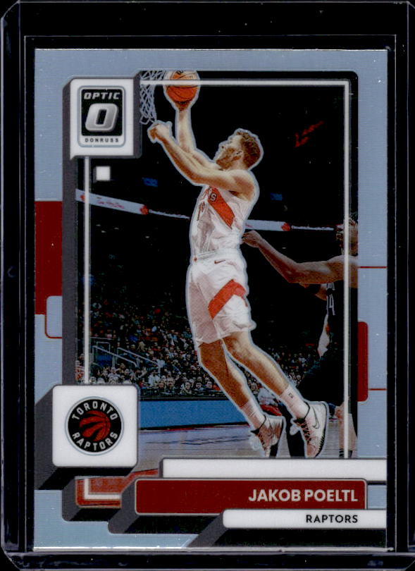 2022-23 Donruss Optic #187 Jakob Poeltl Holo